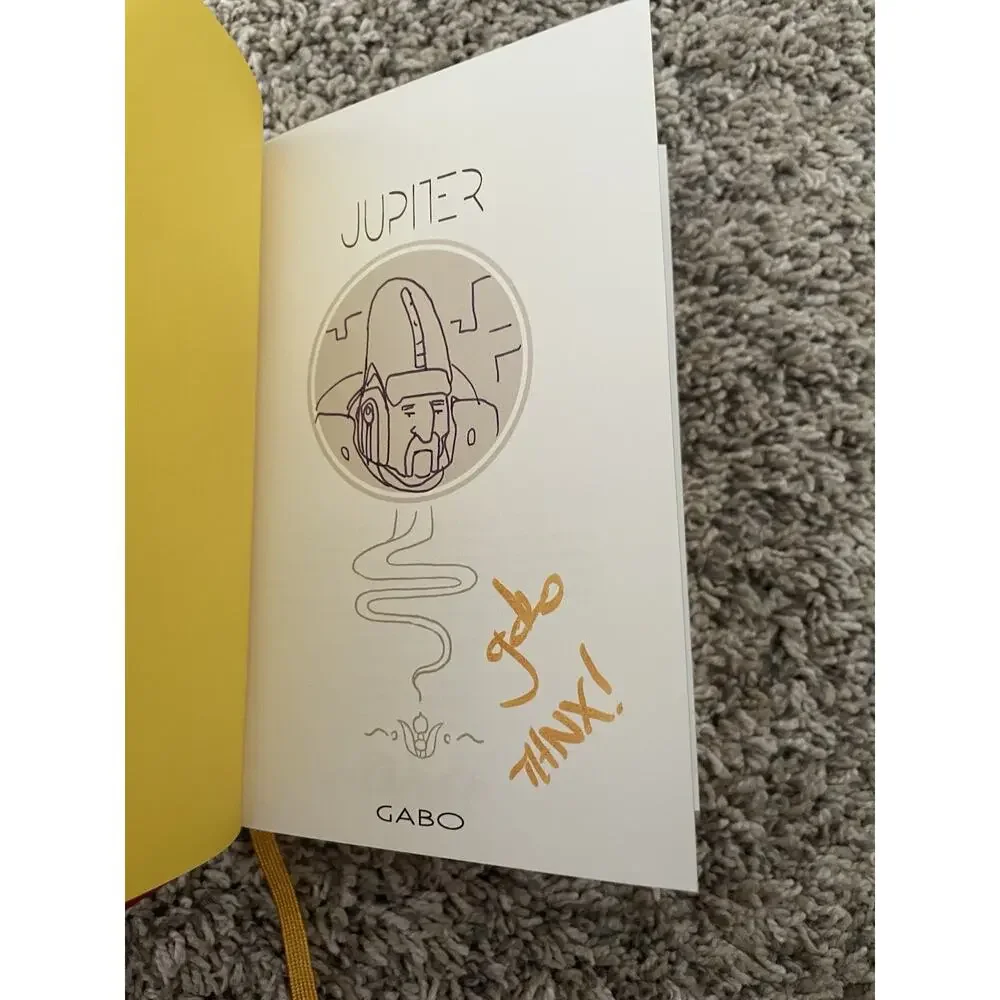 JUPITER #1 Microfiction Graphic Novel Signed Gabriel Gabo Bautista 1st Print